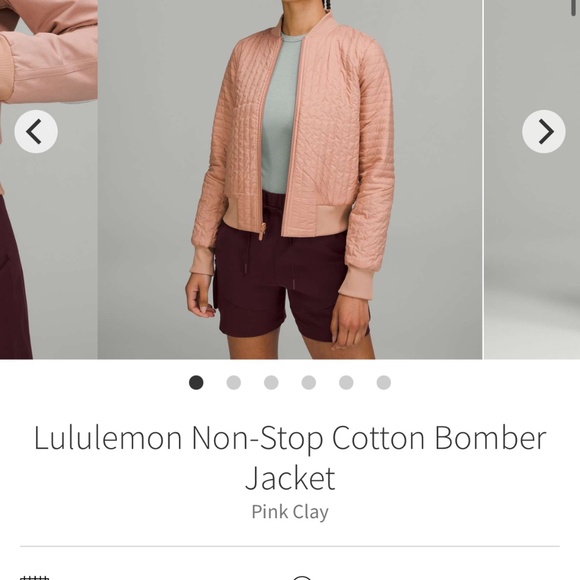 Lululemon Non-Stop Cotton Bomber Jacket - Picture 2 of 7